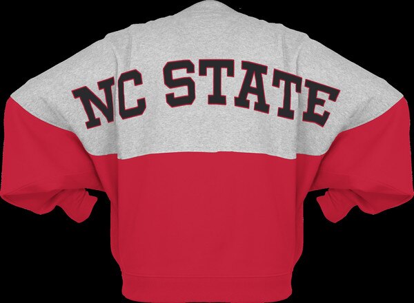 Grey/Red Ladies Oversized 2-Tone Cr